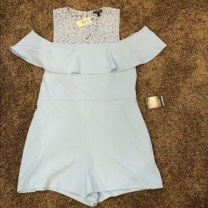 Express romper baby blue size 14